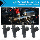 4PCS Fuel Injectors Nozzle Suitable for Geely Kingkong MK LG CK CK2 0280156262