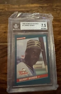 BARRY BONDS 1986 DONRUSS ROOKIES BGS 7.5 - Picture 1 of 2