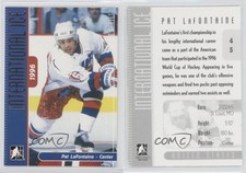 2006 In the Game-Used International Ice Signature Series Pat LaFontaine #45 HOF