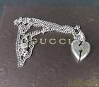 Gucci Silver Heart Necklace From Japan