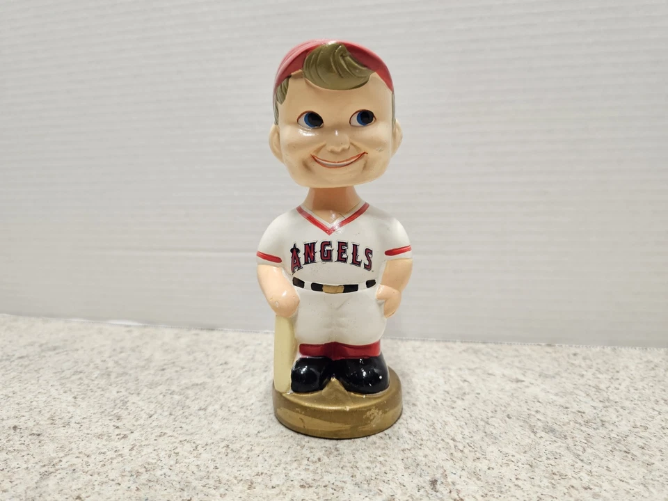 Anaheim Angels MLB 2002 Baseball Bobbleboy Bobblehead  - Image 1 of 4