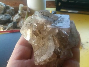 8 cm X 7cm X 4cm Fluorite Crystal Group Zumwald Saxony, Germany - Picture 1 of 12