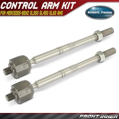 2Pcs Front Inner Tie Rod End for Mercedes-Benz GL350 GL450 GL63 AMG 13-16 ML250 - Image 1 of 4