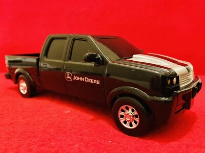 Ertl 1:24 John Deere Pick-Up Truck, Black & Silver w/ Trailer Hitch- MINT!! - Image 1 of 4