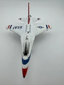 Vintage 1989 Ertl Force One Thunderbirds U.S. Air Force F-16 Jet Diecast - Bild 1 von 15