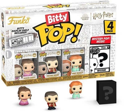 Funko Bitty POP!: Harry Potter y el Cáliz de Fuego - Hermione Paquete de 4 [Ve usado Foto 1 de 4