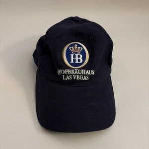 Hofbrauhaus Las Vegas Mütze Kappe Riemen hinten blau Baumwolle HB Emblem Logo verstellbar - Bild 1 von 5