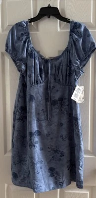 Vestido Pink Republic Talla XXL Azul Nuevo con Etiquetas Foto 1 de 4