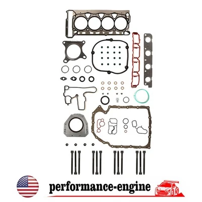 Juego completo de juntas pernos de cabeza para Audi A3 A4 A5 2008-2011 VW Jetta Passat 2.0 DOHC Foto 1 de 4