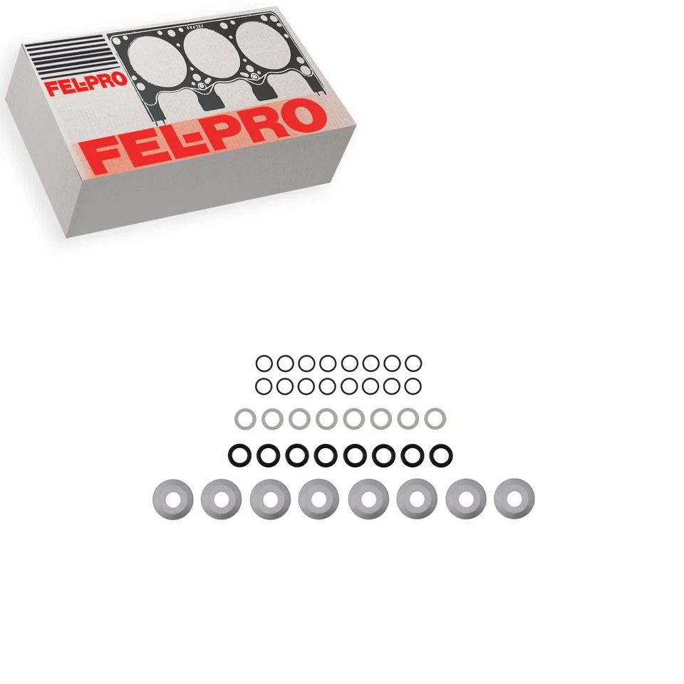 Kit de junta tórica de inyector de combustible Fel-Pro superior e inferior para Cadillac Escalade 2015-2020 Foto 1 de 1