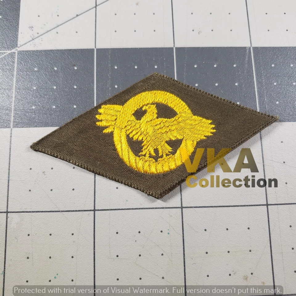 OD Nylon Ruptured Duck Honorable Discharge Patch - Image 1 of 1