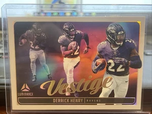 2025 Panini Luminance Derrick Henry Vestige #19 - Imagen 1 de 2