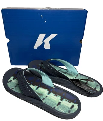 Chanclas Korkers Fish Marlin para hombre - Chanclas de playa talla 15 Foto 1 de 4