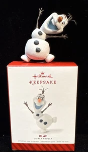 2014 HALLMARK KEEPSAKE DISNEY FROZEN OLAF ORNAMENT NEW IN BOX - Picture 1 of 4