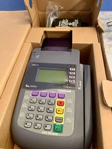 Macchina per carte di credito Verifone Omni 3300 nuova con scatola con cavo di alimentazione e cavo di rete - Foto 1 di 10