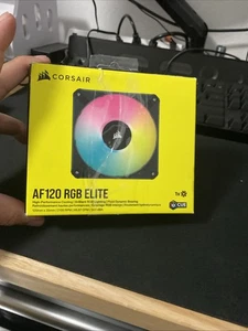 CORSAIR iCUE AF120 RGB ELITE 120mm Czarny wentylator obudowy - Zdjęcie 1 z 2