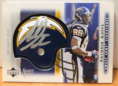 Sweet Spot Signatures 2005 Antonio Gates novato automático Los Angeles Chargers🔥HOF Foto 1 de 2