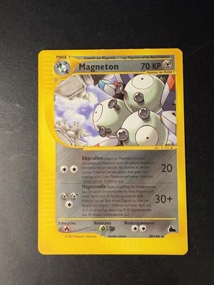 Magneton 20/144 Skyridge - E Series 2003 Deutsch Pokemon Karte - Bild 1 von 4
