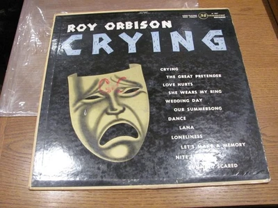 Roy Orbison CRYING  LP 1962 Rock Pop Monument M4007 High Fidelity - Image 1 of 4