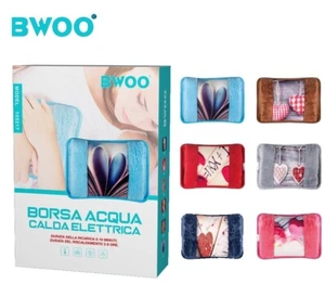 BORSA ELETTRICA ACQUA CALDA TASCA SCALDA MANI PIEDI PANCIA AMORE ANALLERGICA - Foto 1 di 6