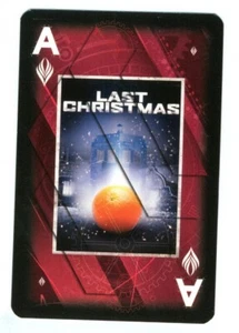 Playing card Dr Who Last Christmas poster Ace of Diamonds R103 - Picture 1 of 3