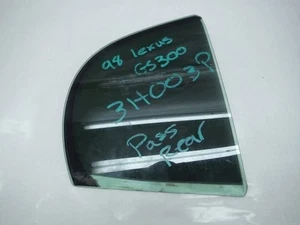1998 LEXUS GS300 4DR A/T PASSENGER REAR QUARTER WINDOW GLASS OEM 1997 1999 2000 - Bild 1 von 7