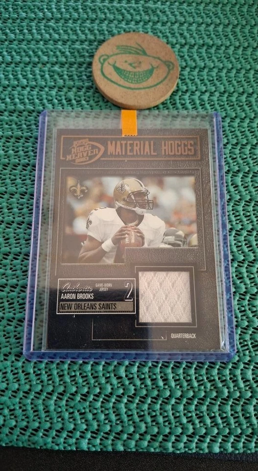 2003 playoff hogging heaven material Boggs Aaron Brooks 171/200 - Image 1 of 1