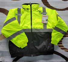 TINGLEY Hi-Vis Insulated Safety Bomber 11 Jacket ROAD WORK HIGH VISIBILITY  2XL