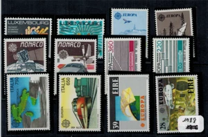 Lot 3 de timbre EUROPA de 1988 N** - Imagen 1 de 1