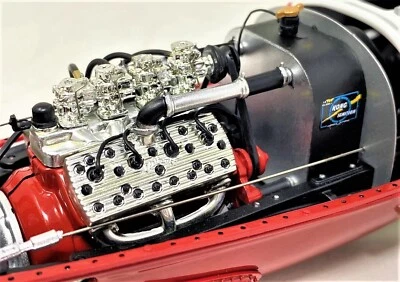 Ford Lincoln Mercury Flathead V8 Engine in 1932-1953 GT Race Car1:18 SCALE MODEL - Image 1 of 4
