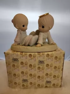 PRECIOUS MOMENTS FIGURINE "HEAVEN MUST OF SENT YOU" NIB - Picture 1 of 6