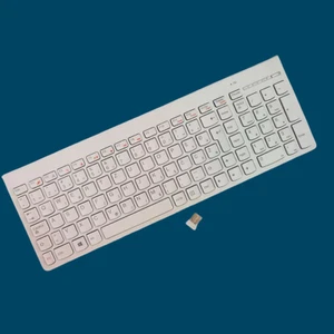 Serbia layout white wireless keyboard for Lenovo SK-8861 - Picture 1 of 7