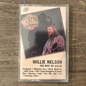 WILLIE NELSON The Best of Willie Cassette Tape Country Rock Folk - NEW SEALED - Imagen 1 de 6