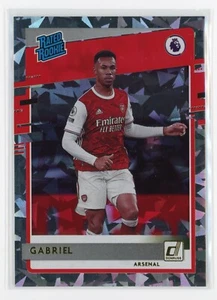 2020 Panini Chronicles Donruss Rated Rookie 8 Cracked Ice Gabriel Magalhães /23 - Bild 1 von 2