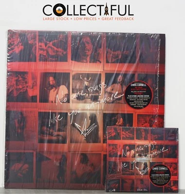 CHRIS CORNELL (SOUNDGARDEN)  NO ONE SINGS -2021 IN SHRINK - 180g VINYL LP + CD🔥 - Image 1 of 3