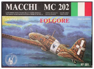 TAURO MODEL TM301 MACCHI M.C. 202 FOLGORE SCALA 1:48 kit in plastica - Foto 1 di 1