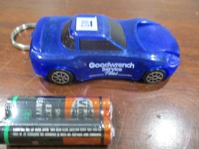 LLAVERO PROMOCIONAL AZUL CORVETE GM GENERAL MOTORS GOODWRENCH SERVICE PLUS Foto 1 de 4
