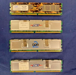 PNY DDR PC2-5400 1GB (4x1GB) RAM - Picture 1 of 4