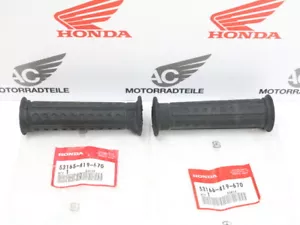 Honda CX 500 C Grip Rubber Left Right Handlebar Original - Picture 1 of 1