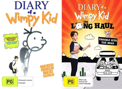 Diary Of A Wimpy Kid Movie & The Long Haul DVD Region 4 Brand New Sealed - Image 1 of 3