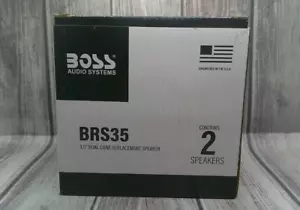 BOSS Audio Systems BRS35 3.5” 50 W Replacement Car Speaker - NOB - Picture 1 of 2