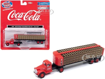 Remolque de botellas Chevrolet 1941-1946 plataforma "Coca-Cola" 1/87 (Ho) por cmw 31207 Foto 1 de 2