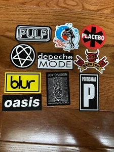 Musik Aufkleber !!! Weichzeichner - Oase - Portishead - Depeche Mode - Zellstoff - Bild 1 von 1