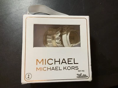 ZAPATOS PING BEBÉ MICHAEL KORS NUEVOS EN CAJA Talla 1 Hermosos Foto 1 de 2