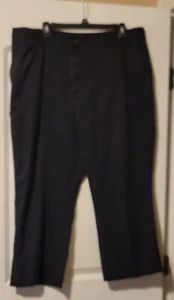 Towncraft Womens Black Capris size 42x29 Elastic Waistband - Picture 1 of 3