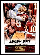 2014 Score Santana Moss Football Cards #226