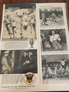 Pubblicità Vintage 1941 Benzina Etilica ICAAAA Campionato Pista Esterna - Foto 1 di 1