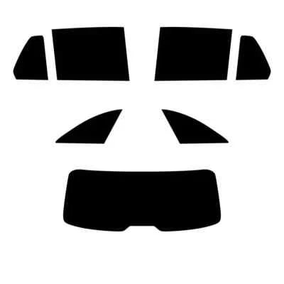 Pre Cut Window Tint for Mercedes C-Class Estate 2015+ 5% Limo Black Rear Film - Image 1 of 4