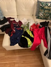 Adult Gymnastics leotards Lot of 11
