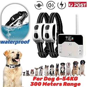 Electronic Dog Fence System Wireless Pet Hidden Boundary Containment Collar AU - Picture 1 of 13